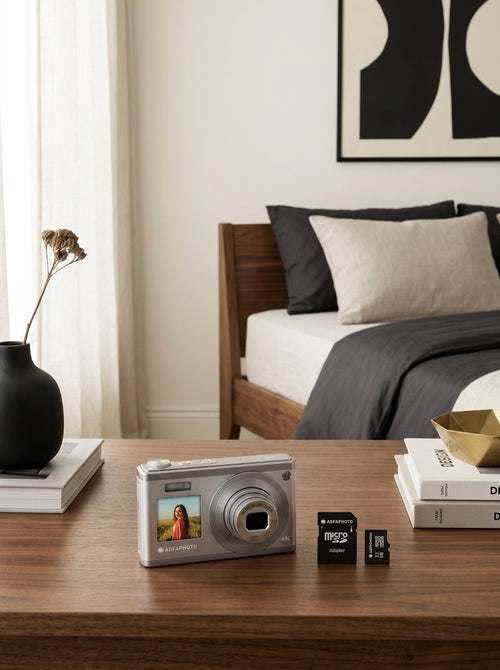 Appareil Photo Numérique Compact - Realishot DC9200 - Silver - Micro Carte SD 32GB Offerte - Agfaphoto
