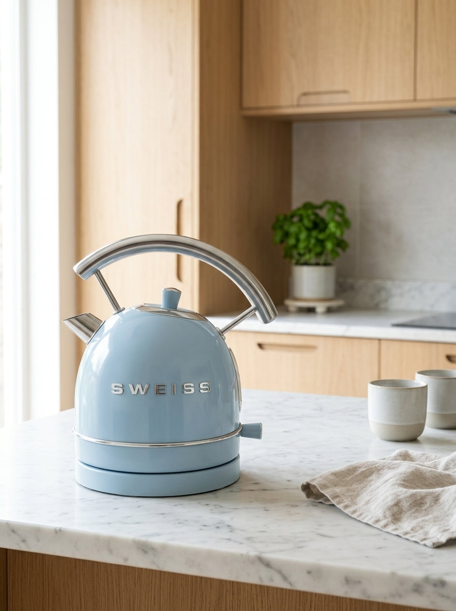 Vintage Kettle - Blue - 1.8L
