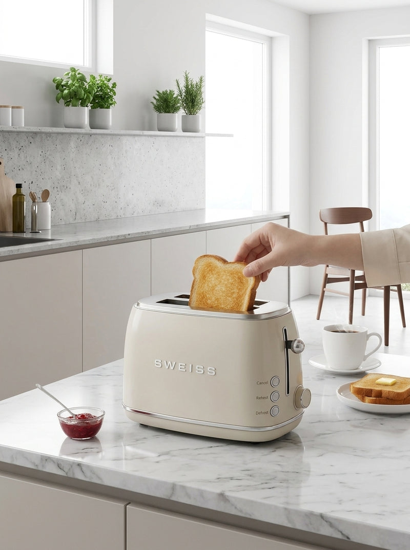 Vintage Toaster - Beige