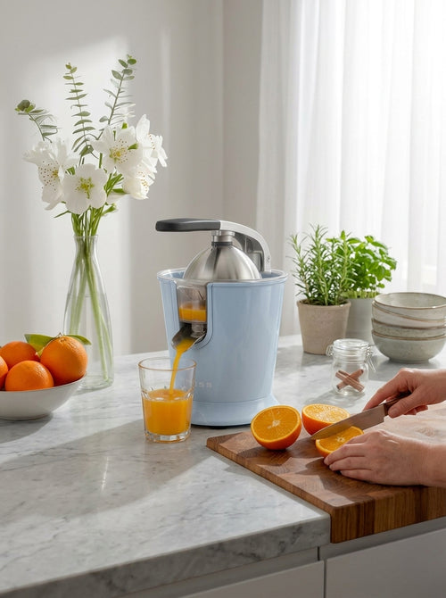 Presse-Agrumes Electrique - Bleu