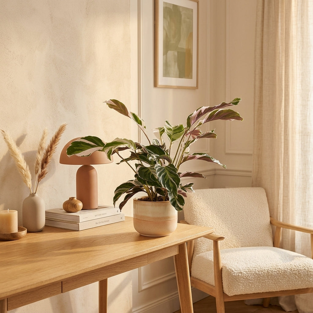 Calathéa Fusion White – Plante D'Intérieur