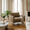 Villabon - XL Armchair - Fabric - Flecked Caramel