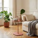 Sivo - Table D'appoint De Jardin - Métal - Terracotta