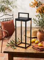 Handy - Solar Lantern - Aluminum - Black