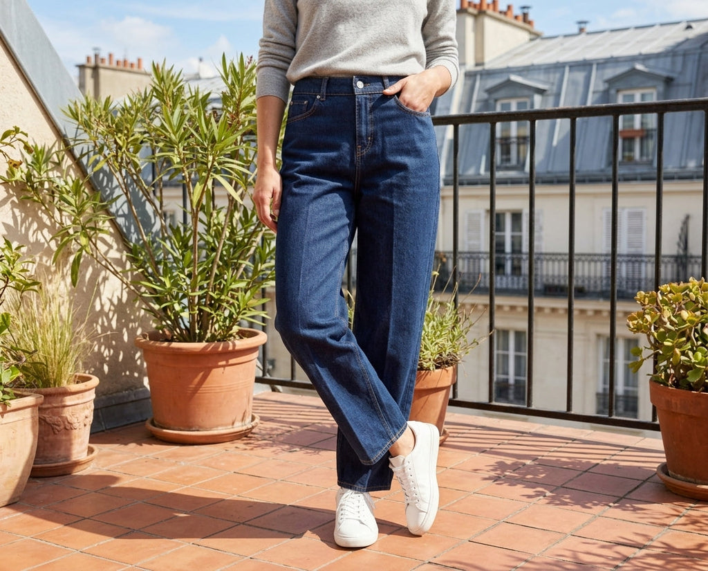 Jeans S3 Oyster Cut - Blau