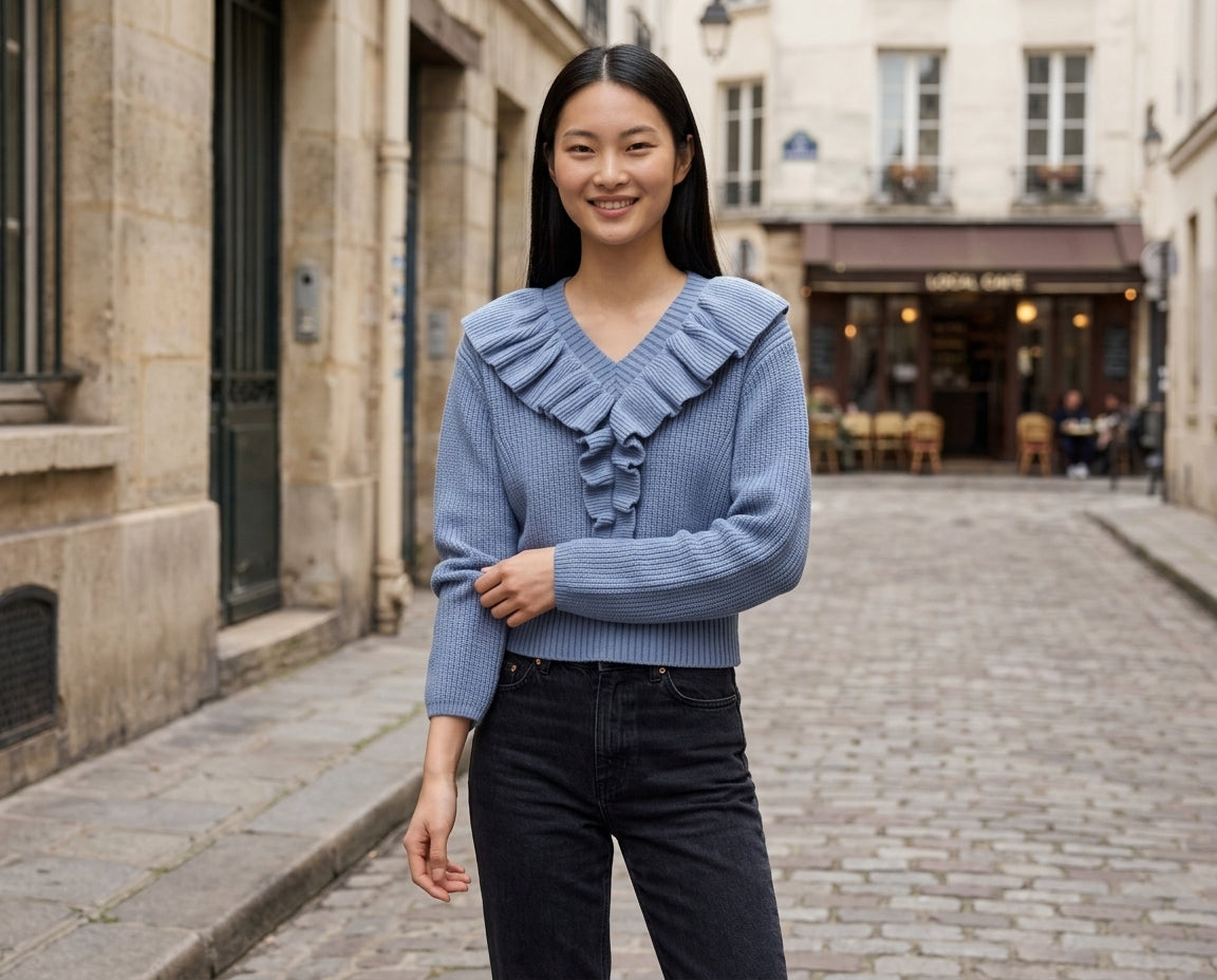 Pull Ve Nico - Bleu