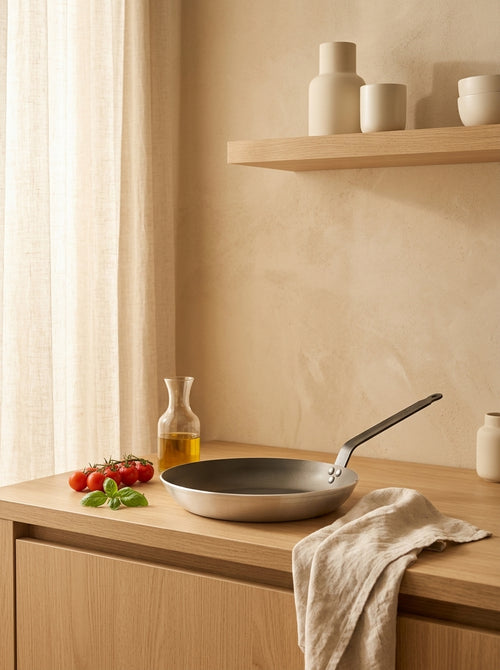 Round Choc Aluminum Non-Stick Frying Pan Ø 32Cm - Aluminum