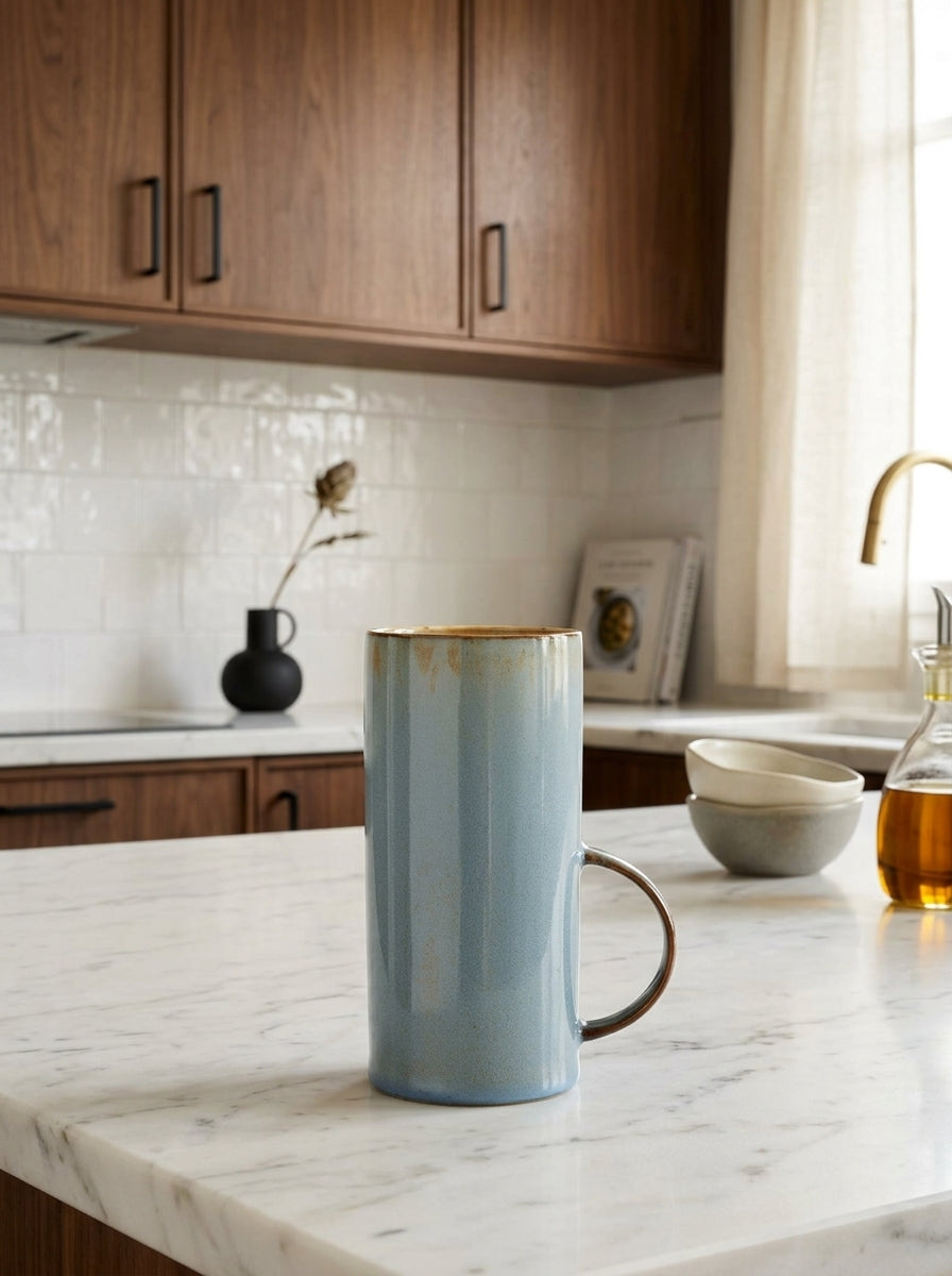Terres De Rêves - Tasse À Thé - Smoky Blue/Misty Grey - Anita Le Grelle