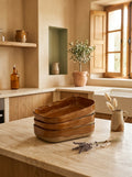 La Nouvelle Table - 4 Assiettes Creuses N°5 L - Ocre/Brun - Merci