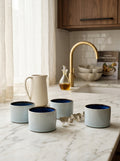 Terres De Rêves - 8 Mugs S - Light Blue/Smoky Blue - Anita Le Grelle