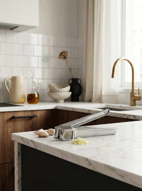 Aglio - Garlic Press - Silver