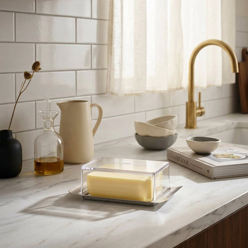 Brunch - Butter dish - Silver