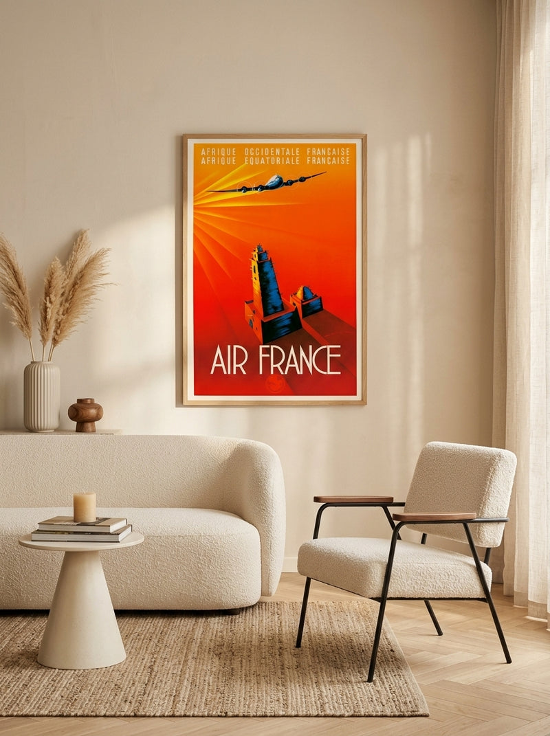 Air France - Afrique Occidentale Et Equatoriale A023