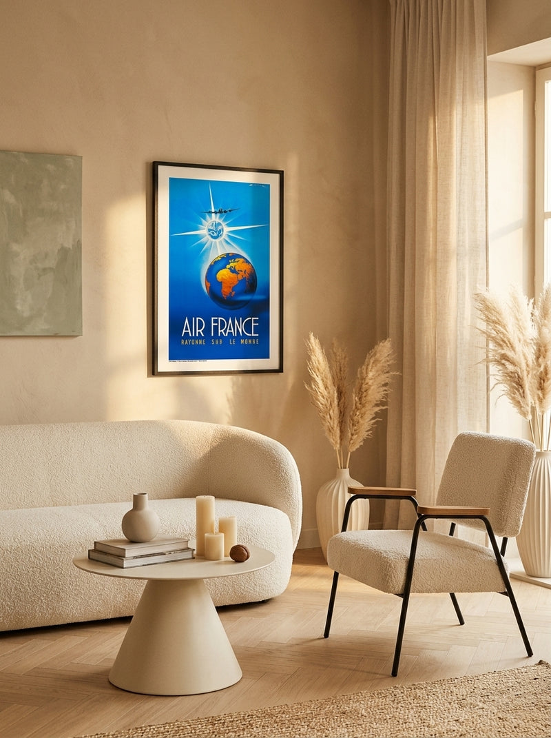 Air France - Rayonne Sur Le Monde A018
