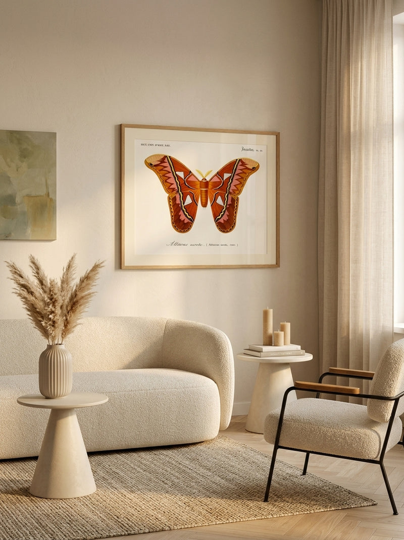 Sciences Naturelles - Papillon Attacus