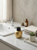 Fain - Distributeur De Savon - Porcelaine - Or