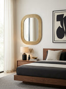 Duro - Mirroir - Aluminium - Or