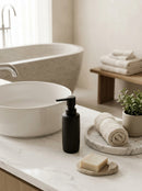 Fain - Distributeur De Savon - Porcelaine - Noir
