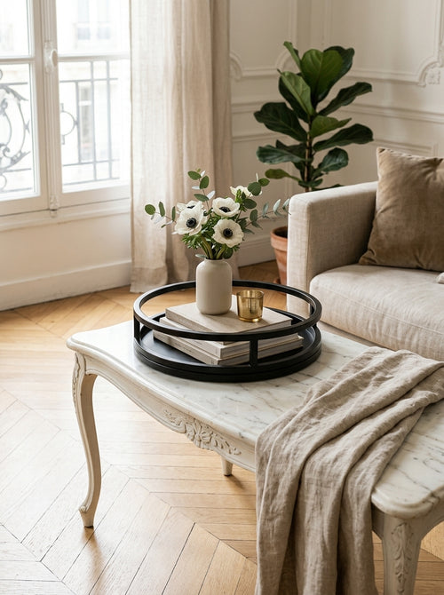 Digna - Plateau - Inox - Noir
