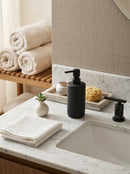 Fain - Distributeur De Savon - Porcelaine - Noir