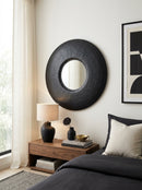 Duro - Mirroir - Aluminium - Noir