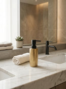 Fain - Distributeur De Savon - Porcelaine - Or