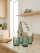 Tone - Set De 4 Verres - Verre - Vert
