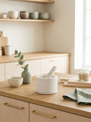 Marbliss - Mortier Et Pilon - Marble - Blanc