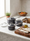 Greenpan Venice Pro Batterie De Cuisine 3 Pcs Avec Couvercles