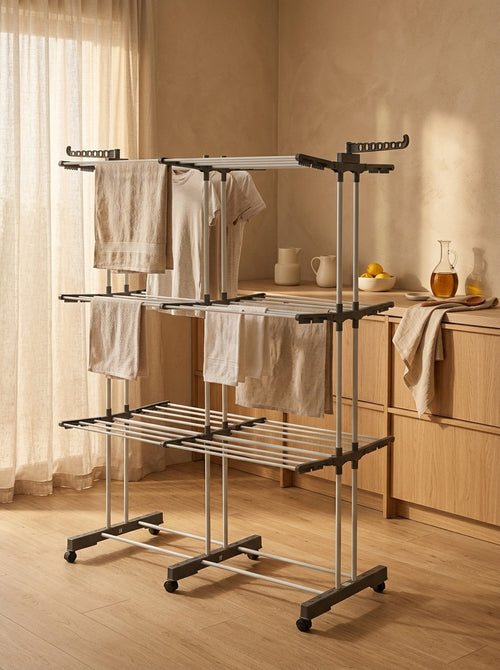 Tendedero para ropa Extra Xxl - 38M - 3 niveles - Gris