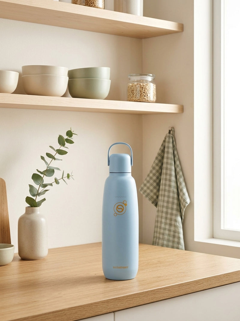 Gourde Fizz & Go Cool - Bleu Ciel - 0,9L