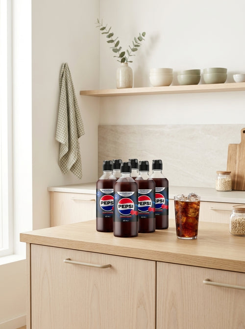 Conjunto de 6 Pepsi Cherry Zero Azúcares - 440Ml