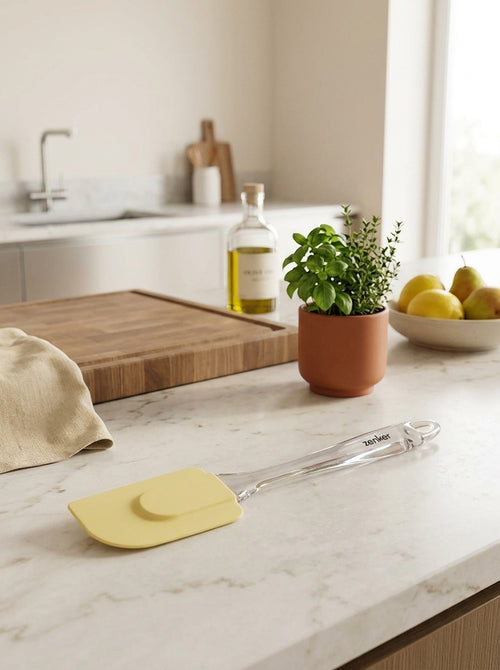 Zenker - Spatule De Cuisine Et De Pâtisserie 26 Cm Zenker Smart Pastry - Jaune|Brun|Transparent