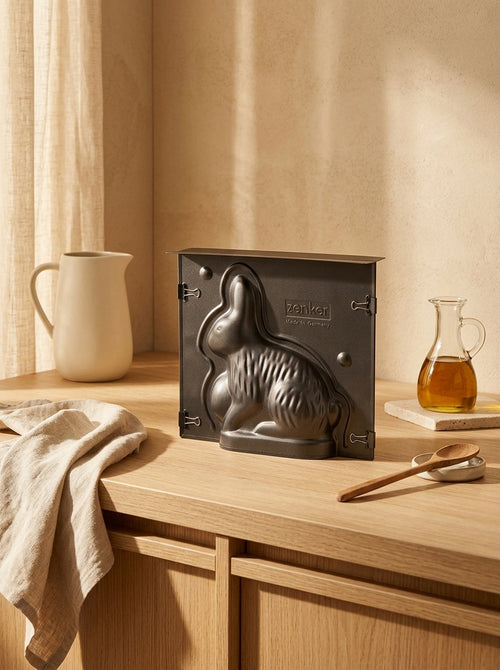 Zenker - Moule À Gâteaux 3D En Forme De Lapin De Pâques 600 Ml Zenker Special Season - Noir