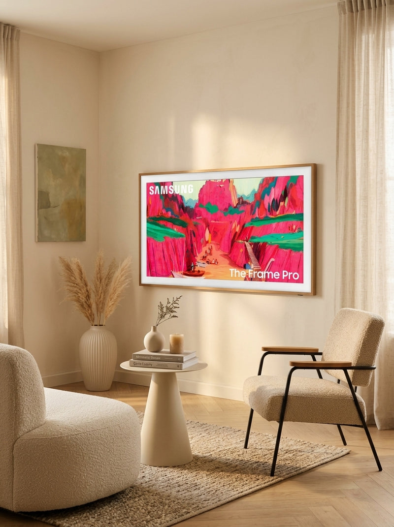 Samsung - The Frame Pro 65" LS03FW – QLED TV 4K 100Hz