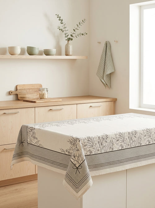Le Jardin - Nappe de Table Grande - 8 Places