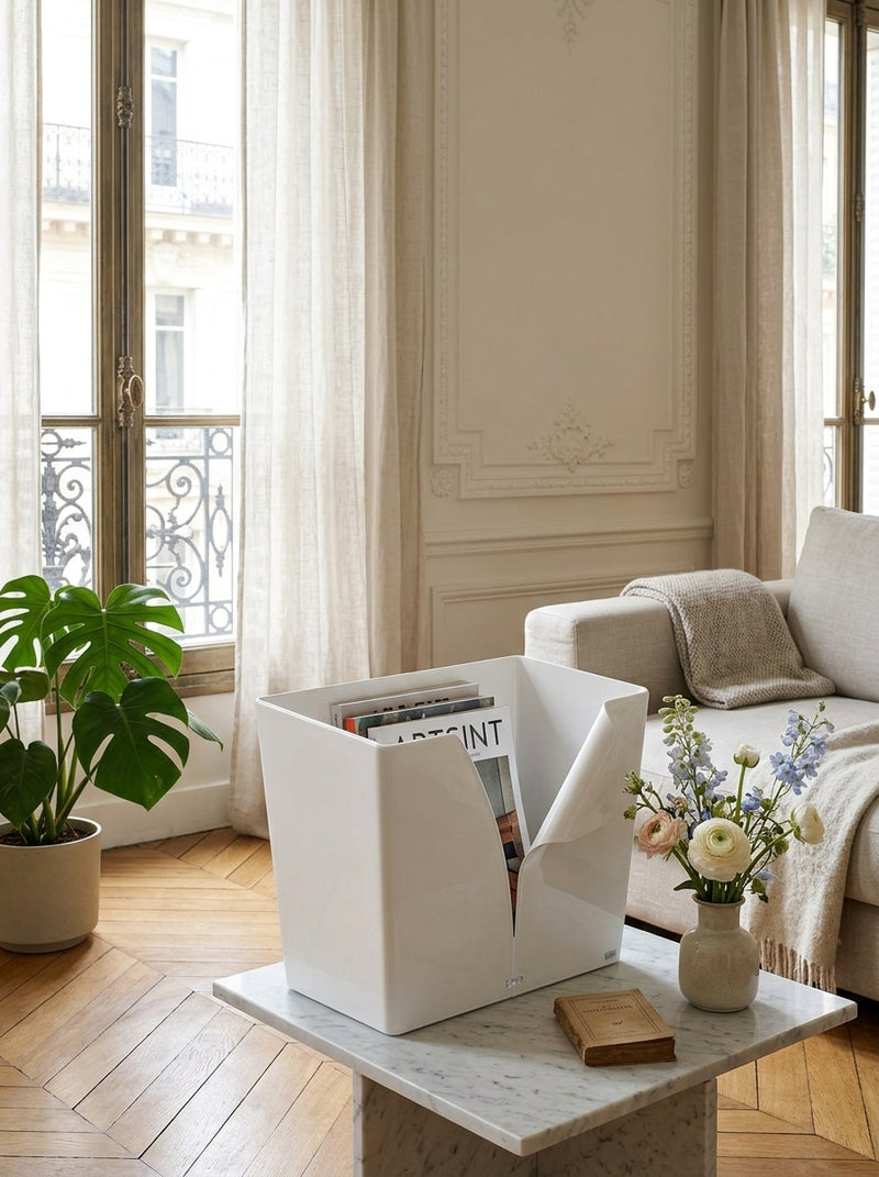 Eco - Porte-magazines - Blanc