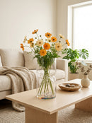 Bloom - Grand Vase - Orange Wave