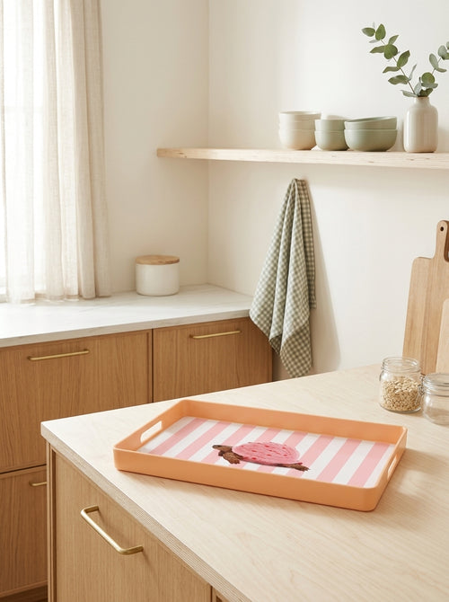 Mykonos - Rectangular Turtle Tray - PVC