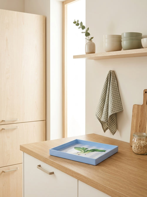 Mykonos - Square Rabbit Tray - PVC