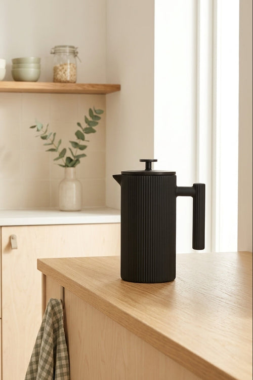 Osaka - Cafetière À Piston - Noir - Métal - 850ml