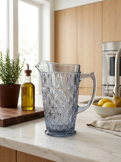 Dubai - Carafe - Blue - Borosilicate Glass - 1.5L