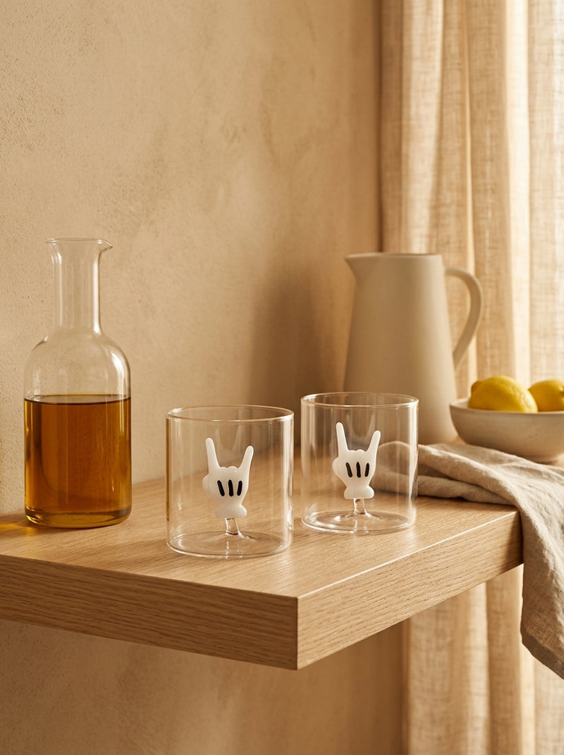 Monterey - Lot De 2 Gobelets Mains - Verre Borosilicate
