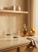 Monterey - Lot De 2 Gobelets Alligators - Verre Borosilicate