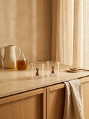 Monterey - Lot De 2 Gobelets Chat Siamois - Verre Borosilicate