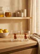 Monterey - Lot De 2 Gobelets Chiens - Verre Borosilicate