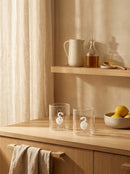 Monterey - Lot De 2 Gobelets Cygnes - Verre Borosilicate