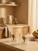 Monterey - Lot De 2 Gobelets Geckos - Verre Borosilicate
