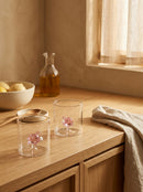 Monterey - Lot De 2 Gobelets Petit Cochons - Verre Borosilicate