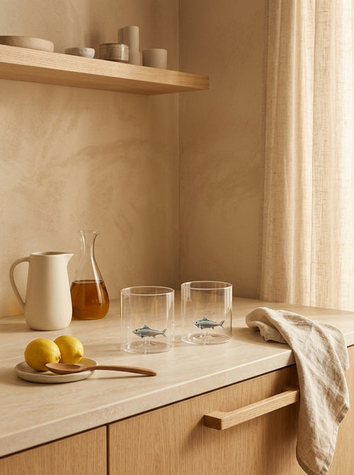 Monterey - Lot De 2 Gobelets Thons - Verre Borosilicate